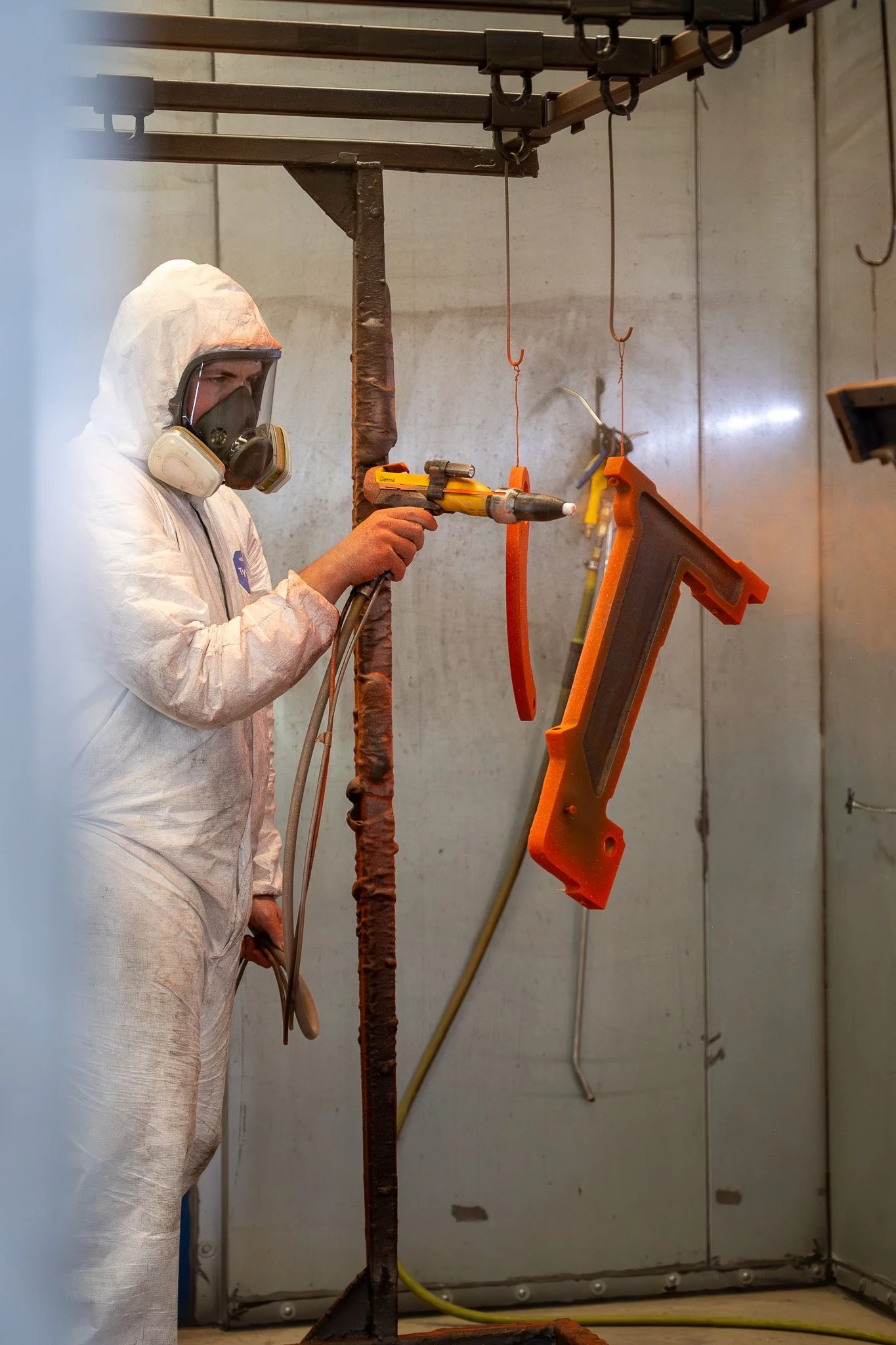 Powder coat booth alberta