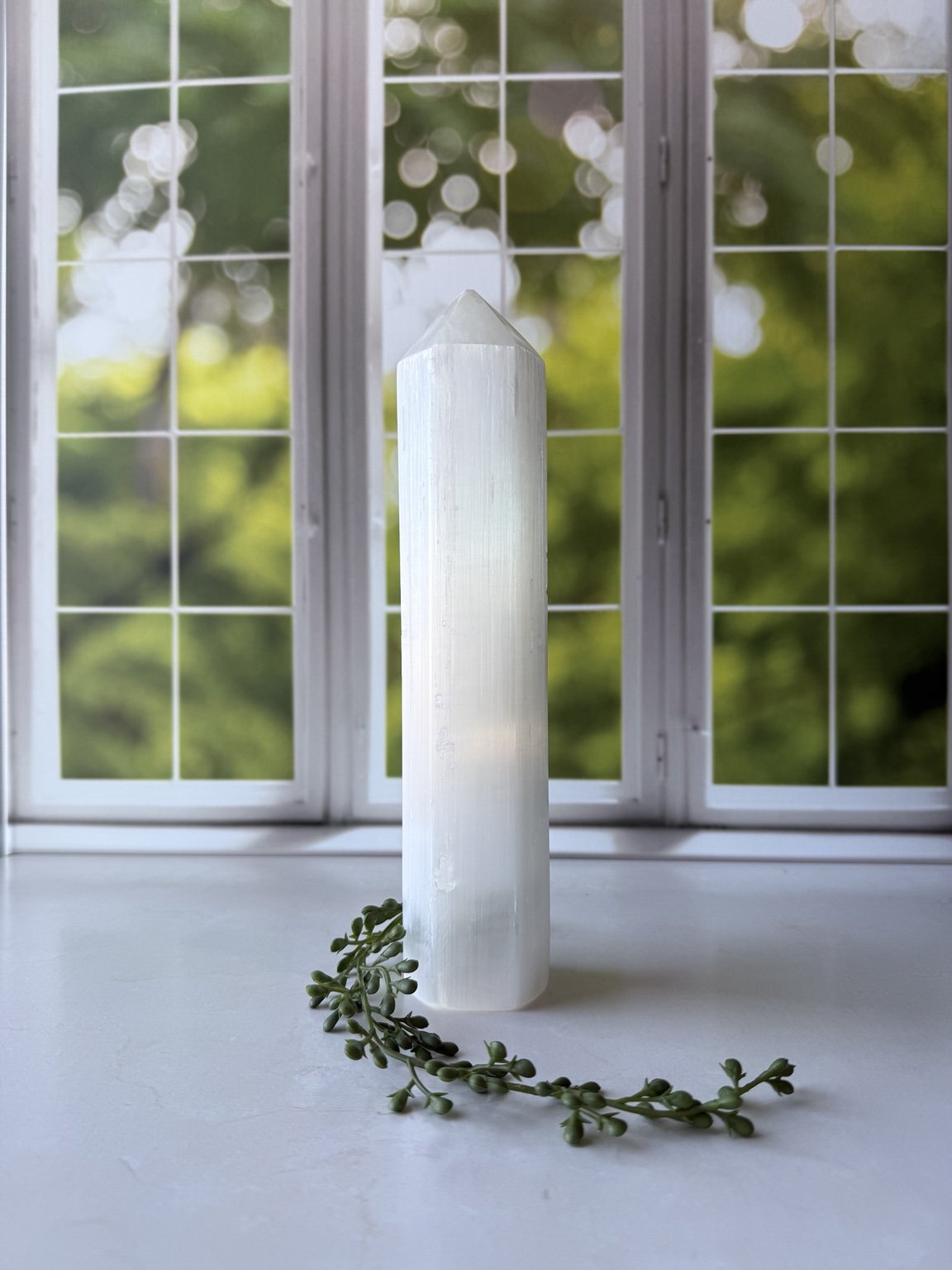Large Selenite Tower