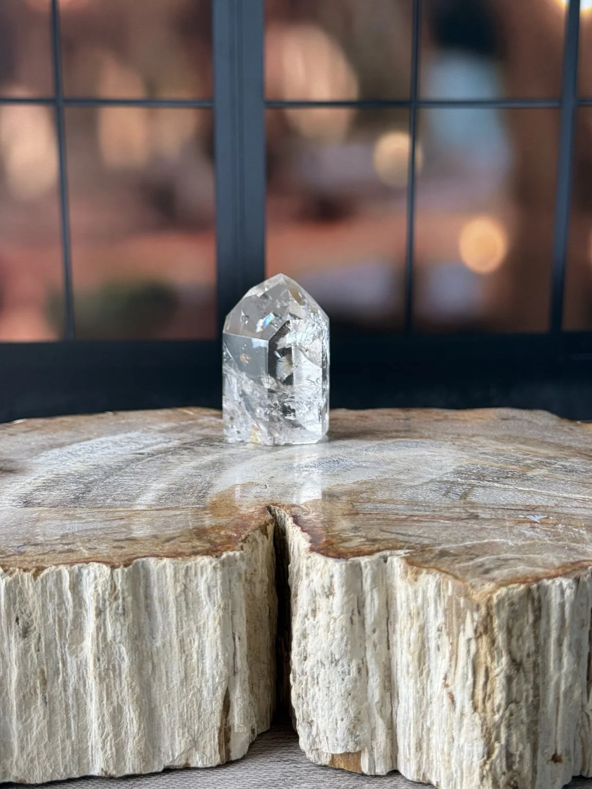 Clear Quartz Tower