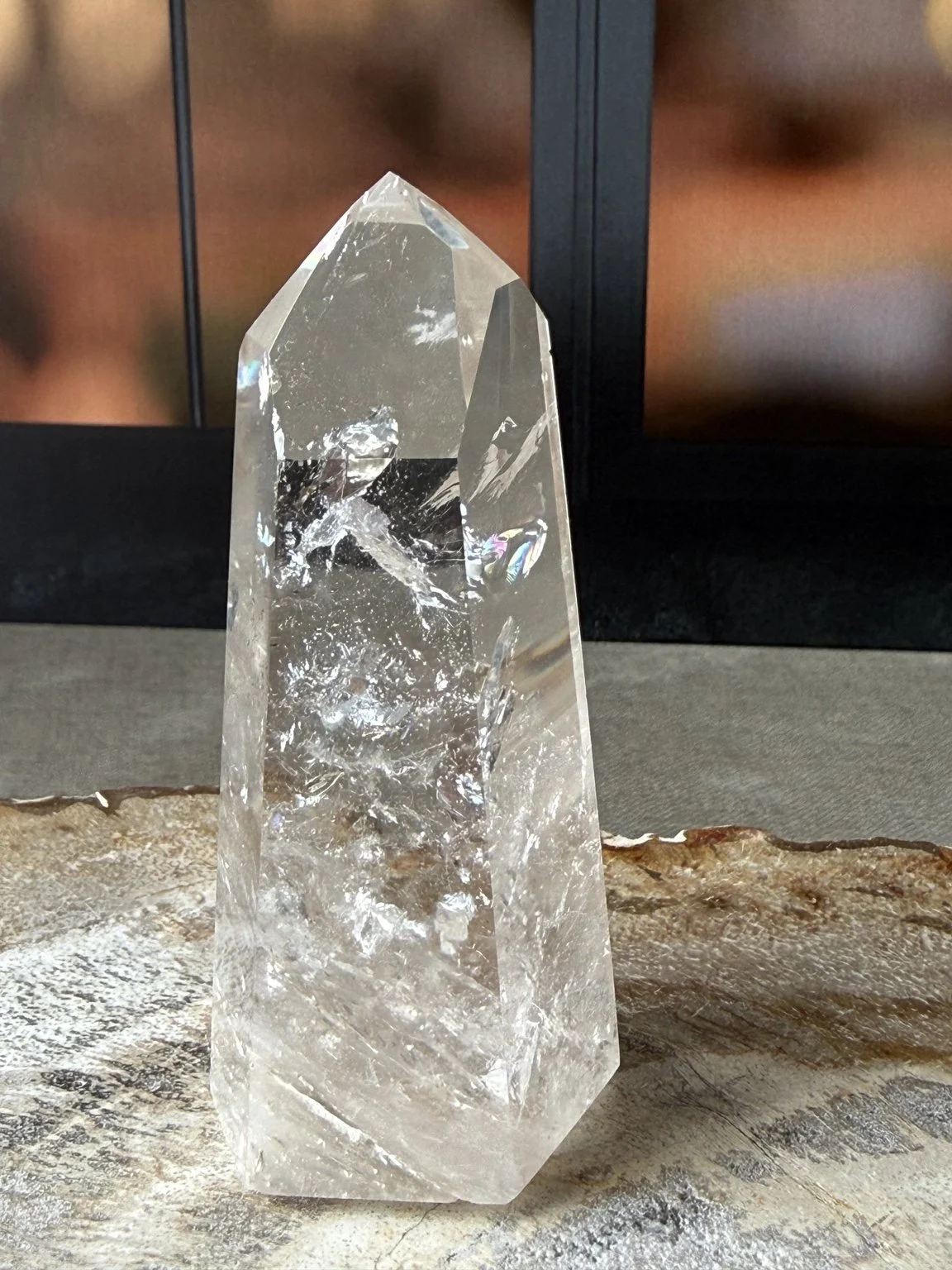 Clear Quartz Tower