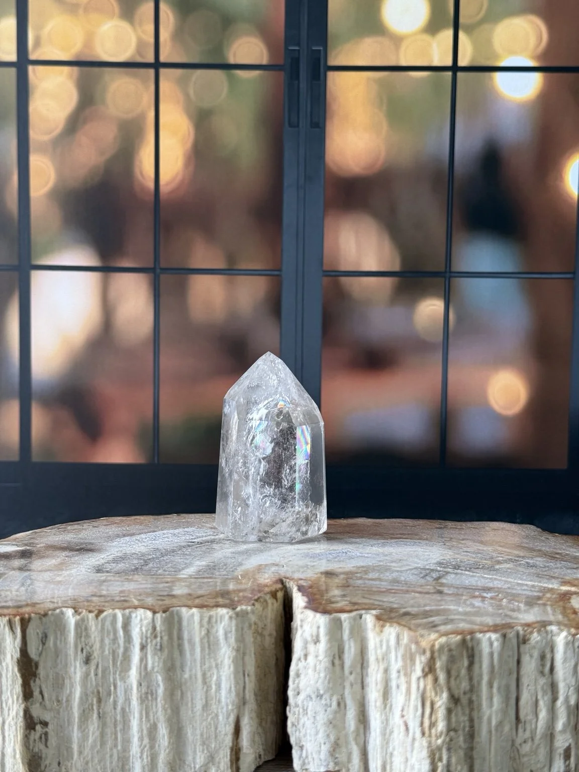 Clear Quartz Tower
