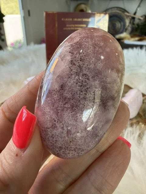 Pink Aragonite Tumble