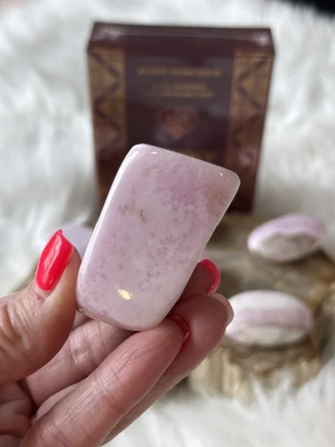 Pink Aragonite Tumble