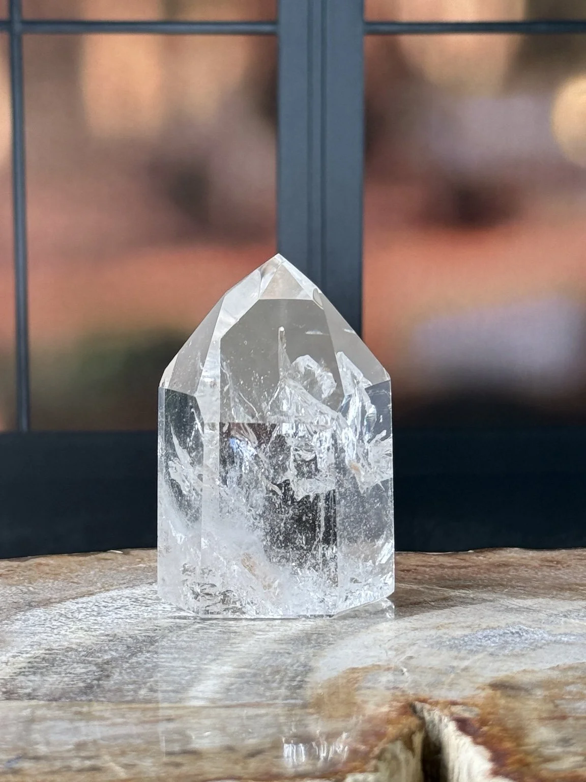 Clear Quartz Tower