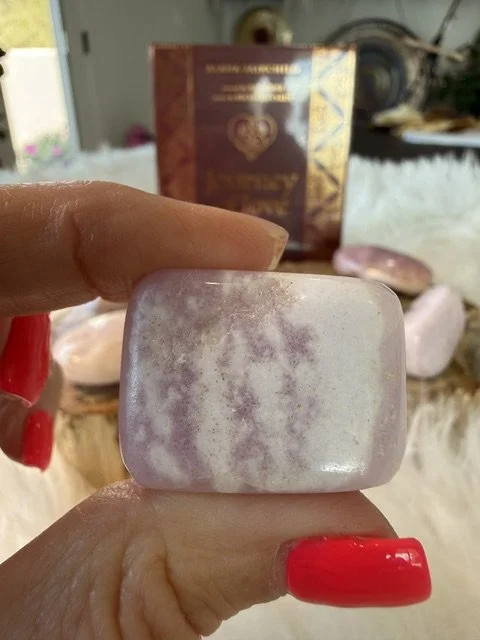 Pink Aragonite Tumble