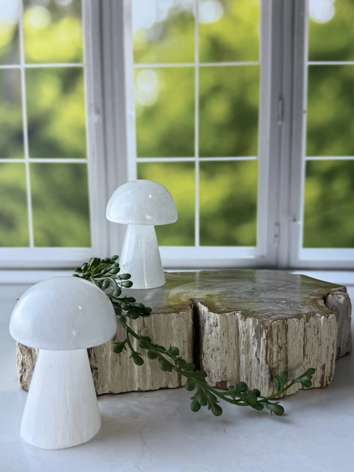 Large Selenite Mushroom