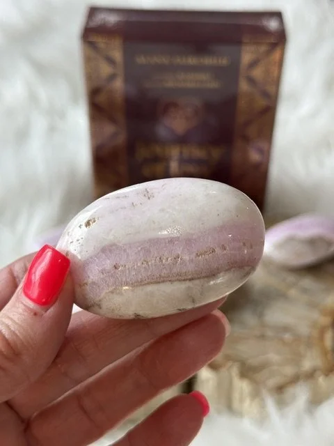 Pink Aragonite Tumble