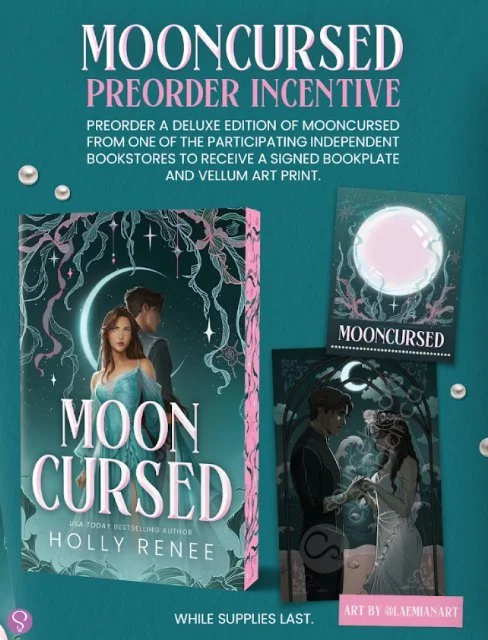 Indie Bookstore Exclusive Deluxe Edition Mooncursed - By Holly Renee (Paperback)