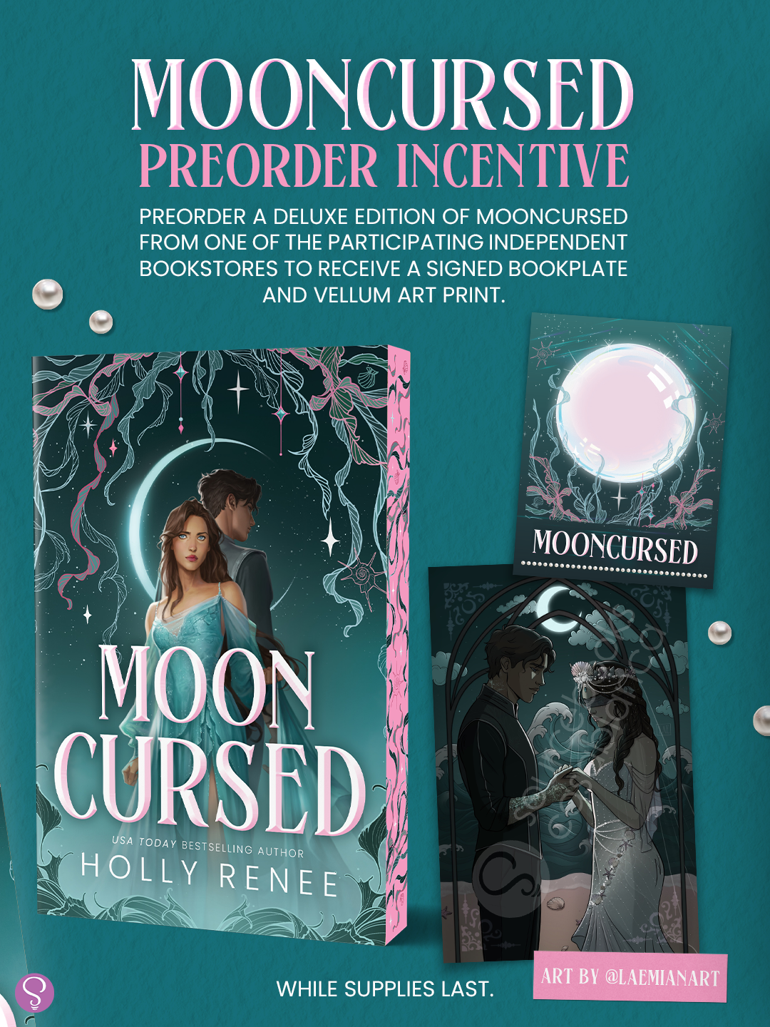 Indie Bookstore Exclusive Deluxe Edition Mooncursed - By Holly Renee (Paperback)