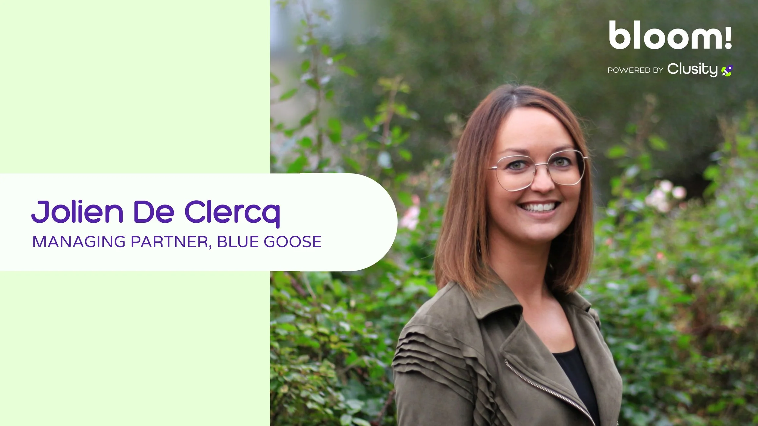 bloom: Jolien De Clercq