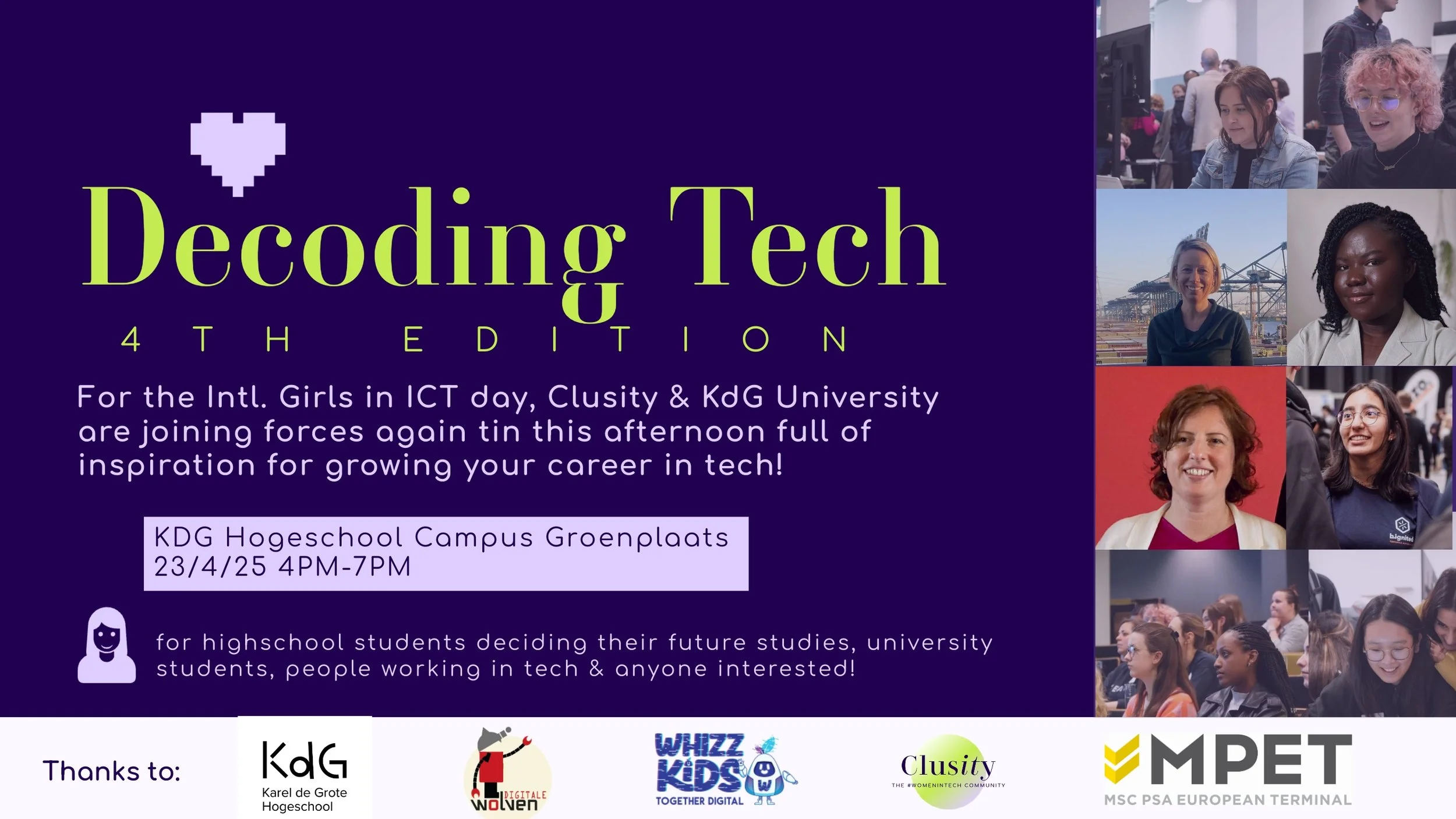 Decoding Tech 2025 @KdG University (4th edition)