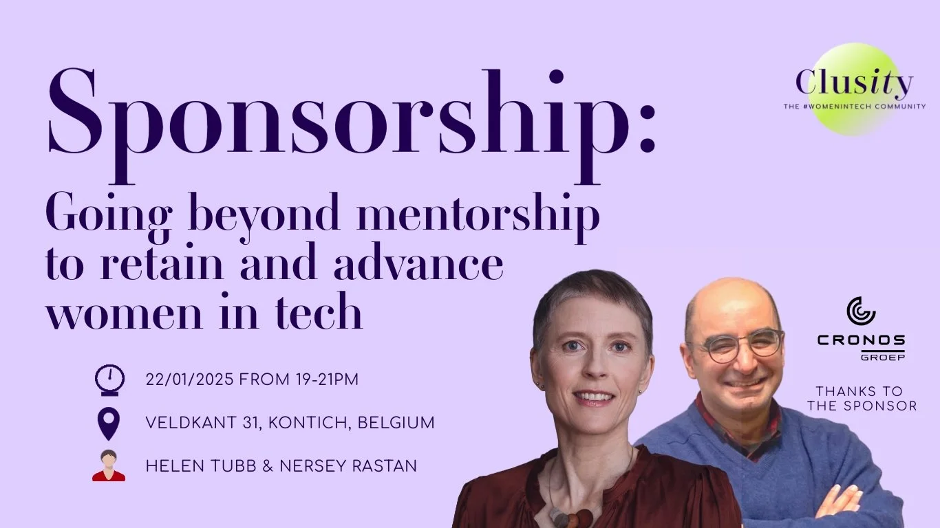 Sponsorship: going beyond mentoring to retain and advance women in tech