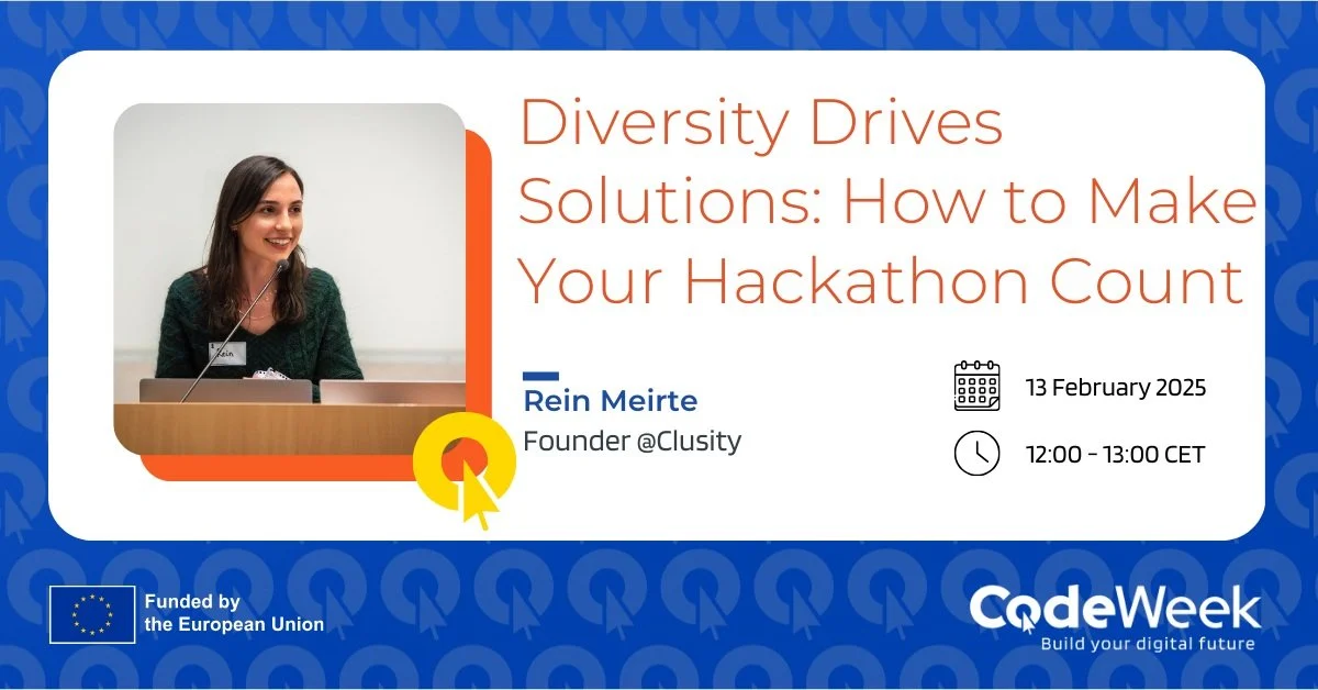 Webinar - Diversity Drives Solutions: How to Make Your Hackathon Count