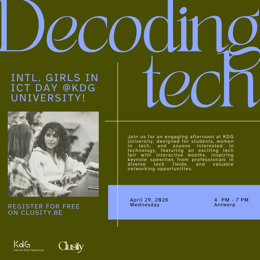 Decoding Tech: intl. Girls in ICT day @KdG