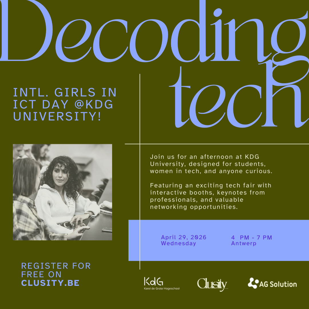Decoding Tech: intl. Girls in ICT day @KdG