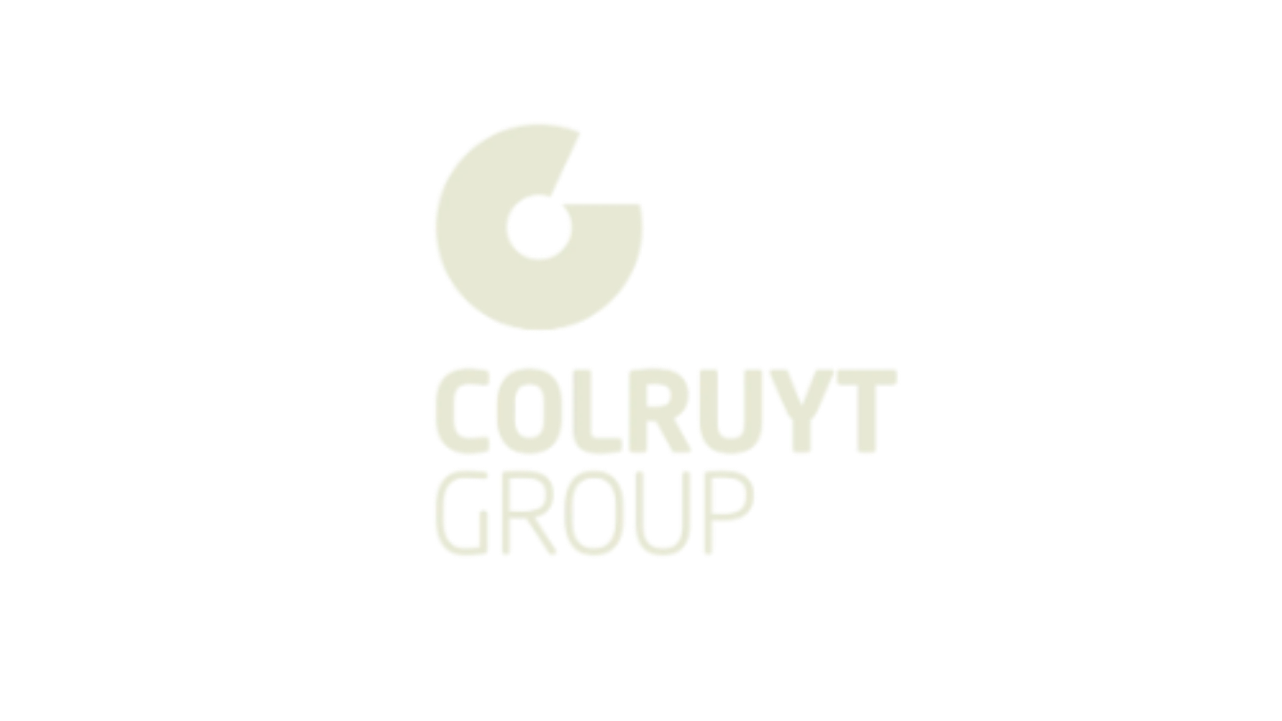 Logo of Colruyt Group, featuring a stylized, circular 'C' above the words 'Colruyt Group' in bold letters.