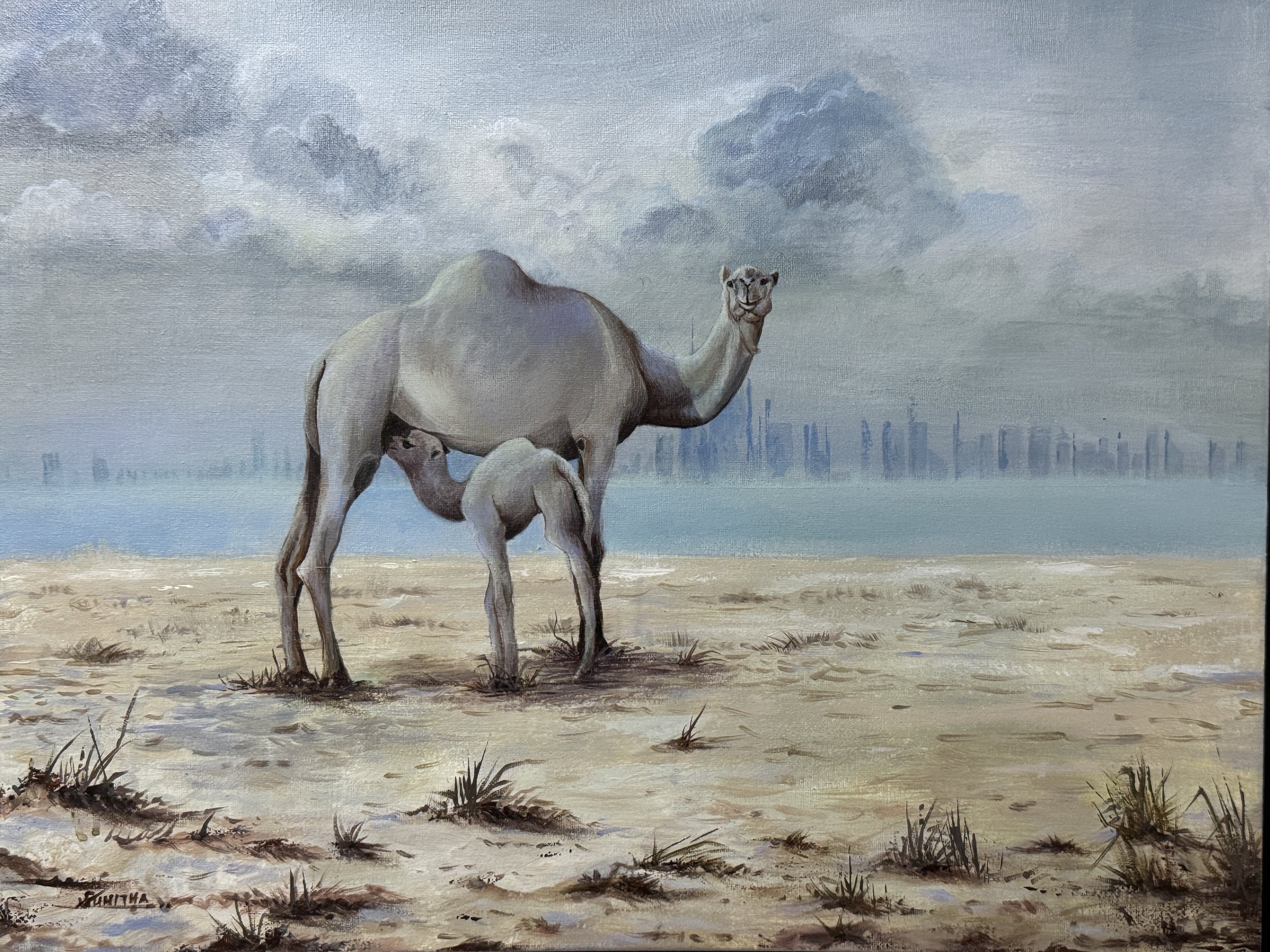 Mother of the Dunes (2025)
Acrylic on canvas - 50x 60 cm
Available