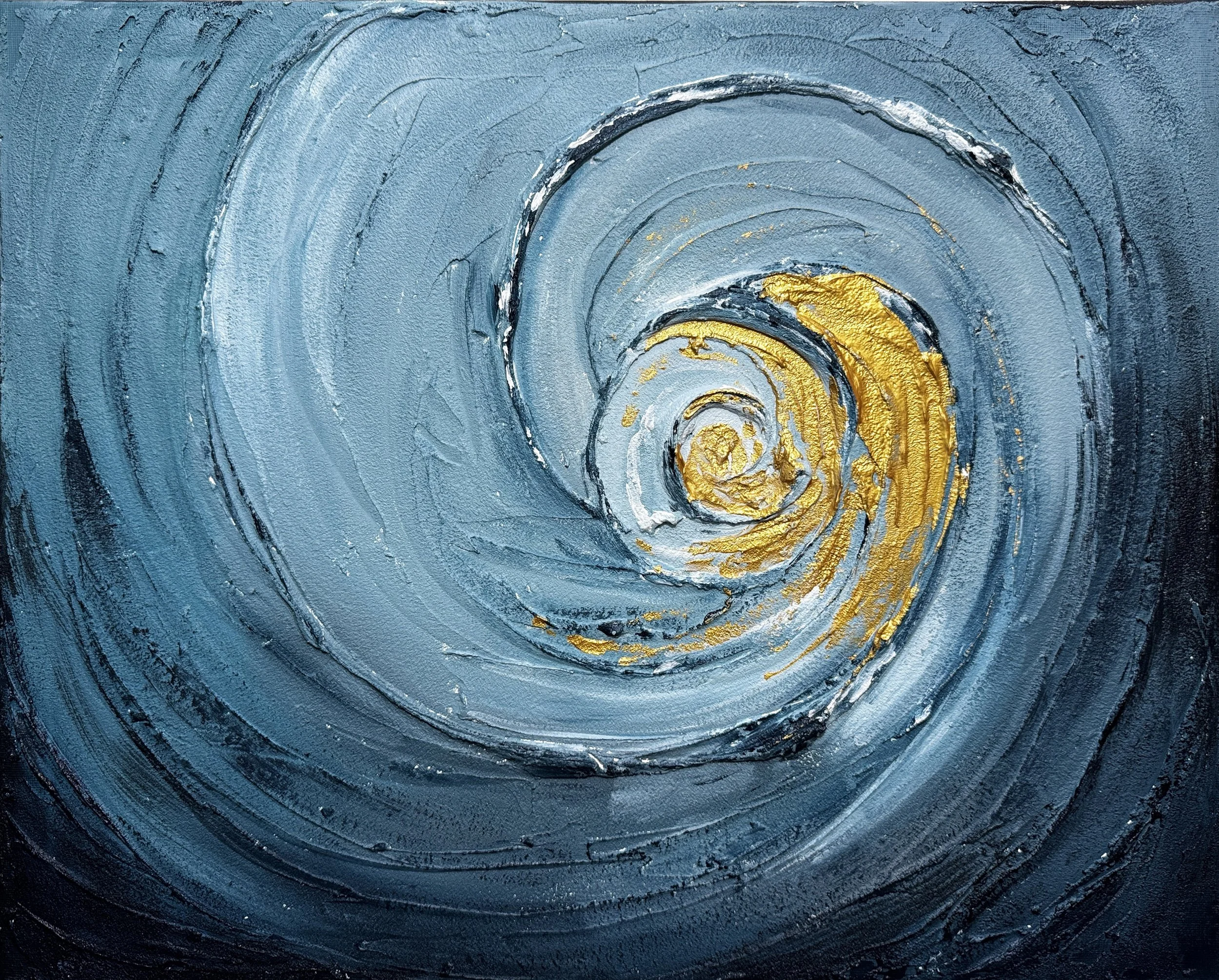 Sunshine through the Waves
Acrylic on canvas — 50 × 40 cm
Status: Sold out