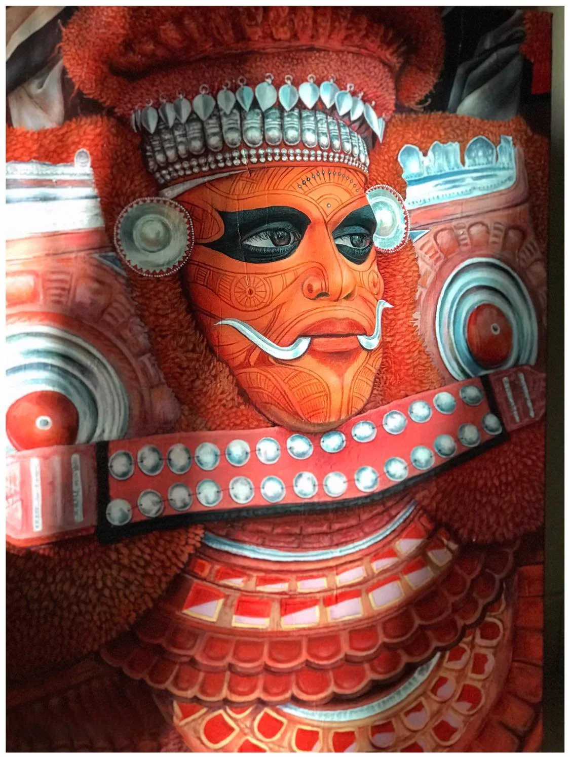 Theyyam
Acrylic on canvas — 60 × 80 cm
Status: Available