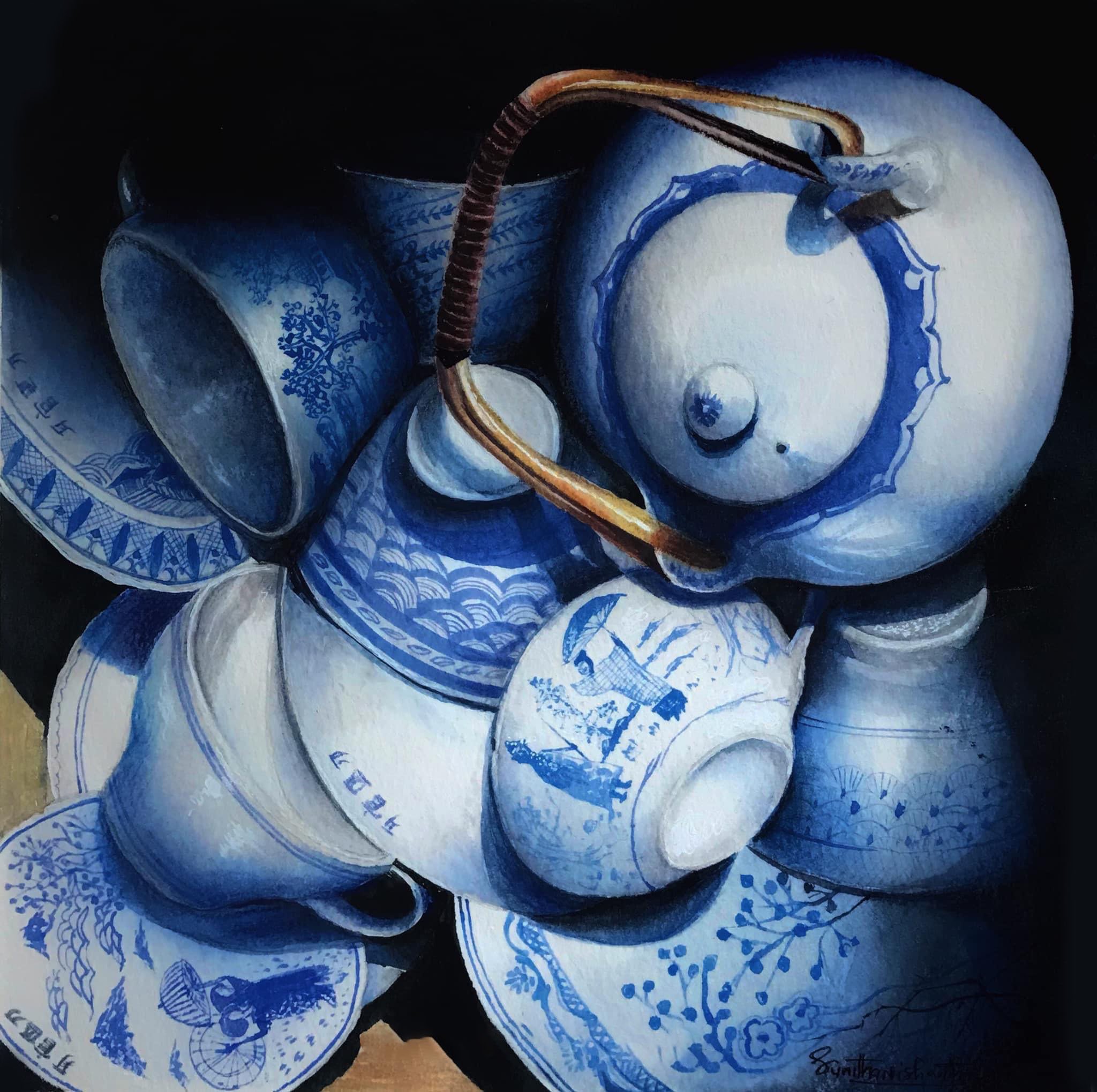 Before the Sunrise
Watercolor on paper — 30 × 42 cm
Status: Available