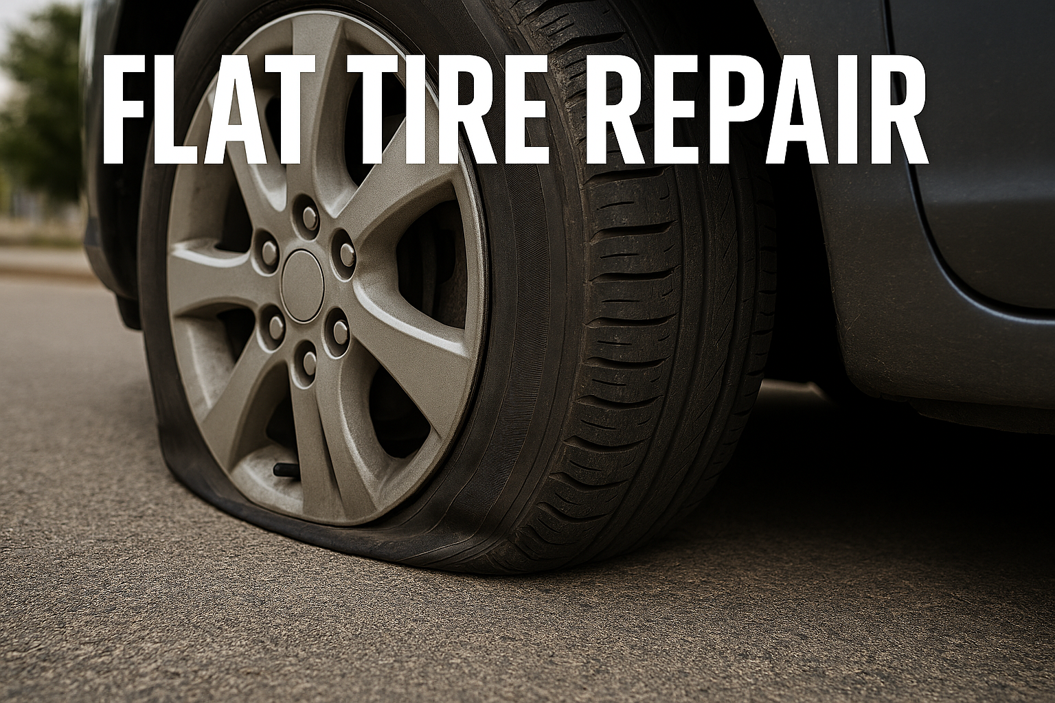 Flat Tire Repair Service