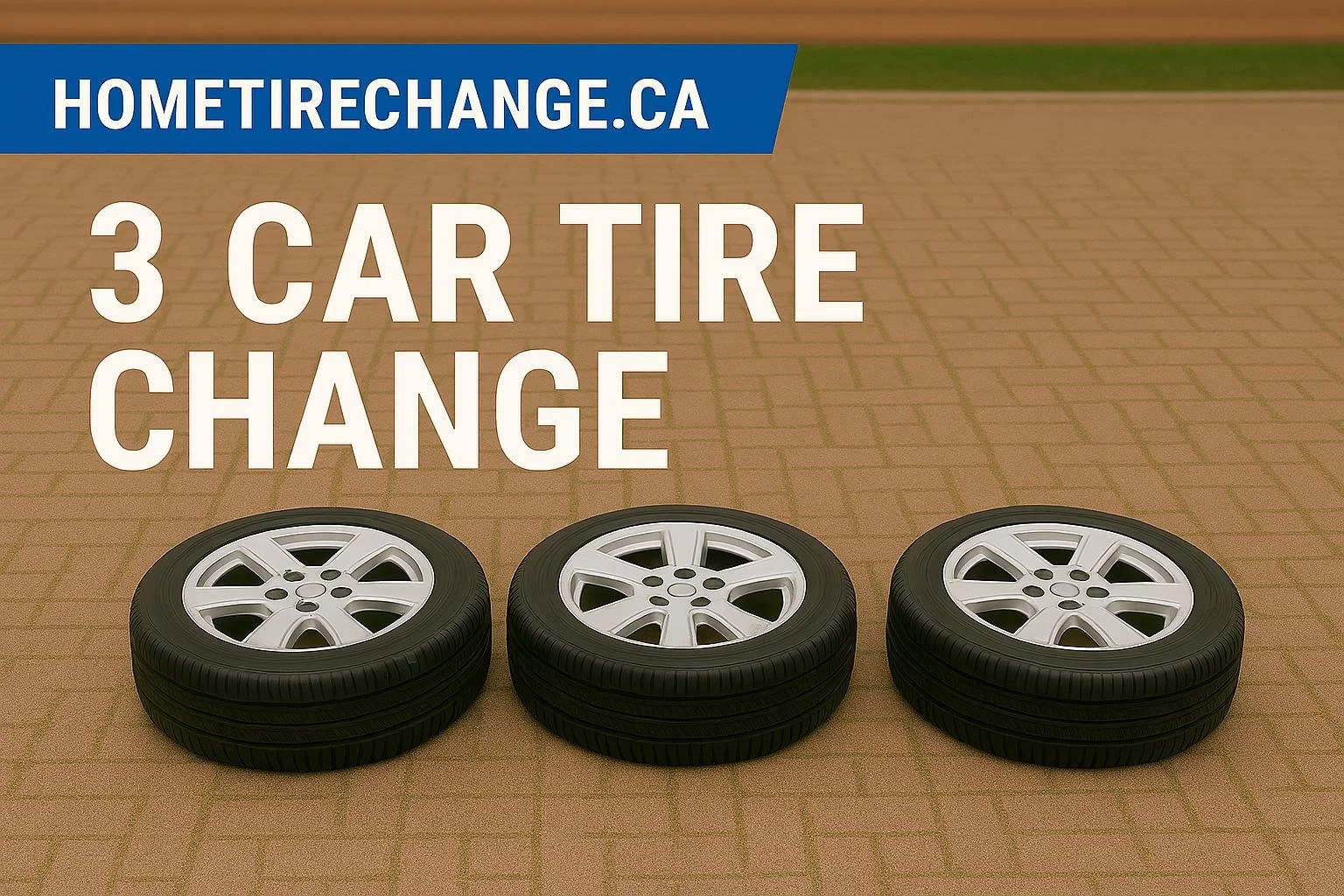 3 CAR TIRE CHANGE $180