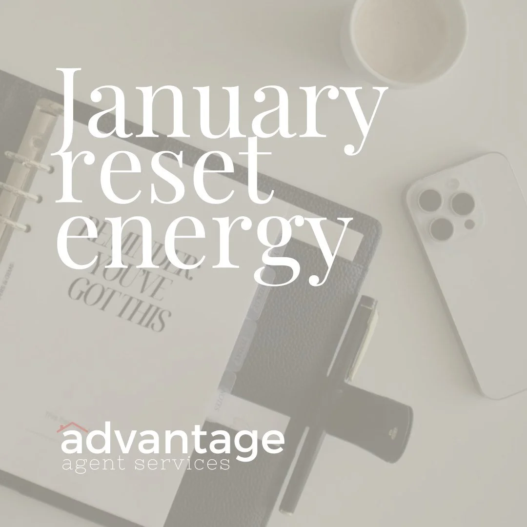 Especially in the real estate world, January always has this &lsquo;new year, new everything, hustle culture&rsquo; energy. 

But I like to focus on quieter goals, like deciding what you no longer are willing to tolerate in your business. 

Are you s