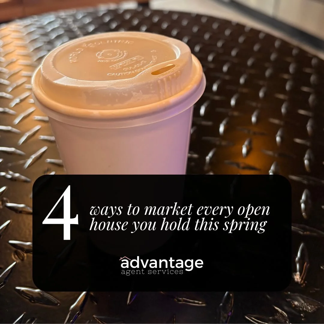 If you&rsquo;re hoping to get leads at open houses this spring, you should be doing these four things every time!

1️⃣&nbsp;Invite the neighbors for a private preview
2️⃣&nbsp;Collab with a lender or local vendor
3️⃣ Put out great signage and flyers
