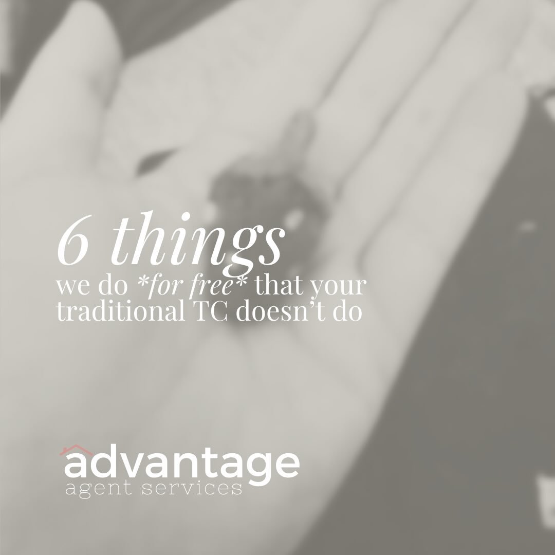 Things we do that traditional TCs usually don&rsquo;t:

✔ Send you a social media graphic the second you go under contract so you can click share and move on
✔ Order final water readings + city inspections and handle the random compliance curveballs
