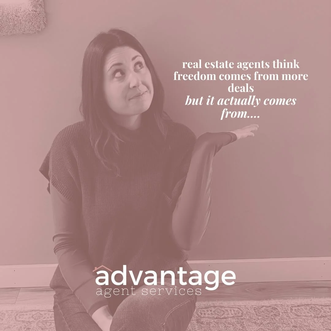 My favorite buzzword.

Love it or hate it, Realtors who leverage admin support grow faster.

Not because they suddenly become different agents, but because they stop doing everything themselves. Growth usually stalls because your time and energy gets