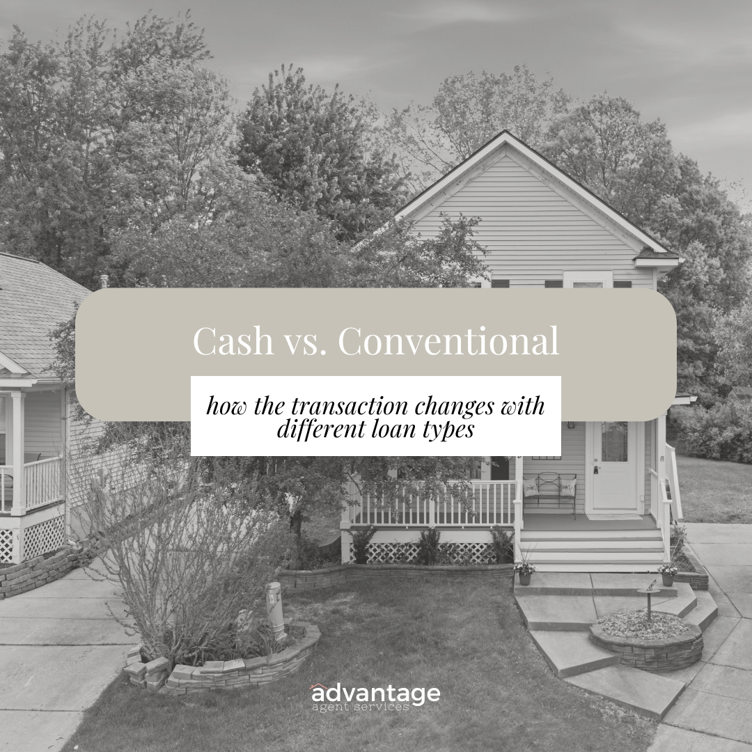 Cash vs. Conventional: How the transaction process changes