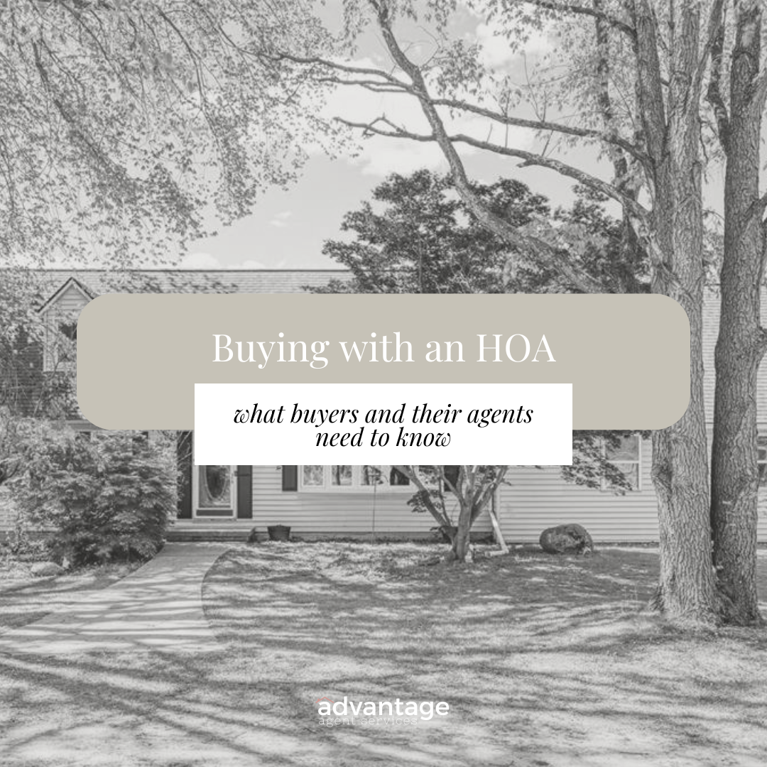 Buying with an HOA: What buyers and their agents need to know about the transaction