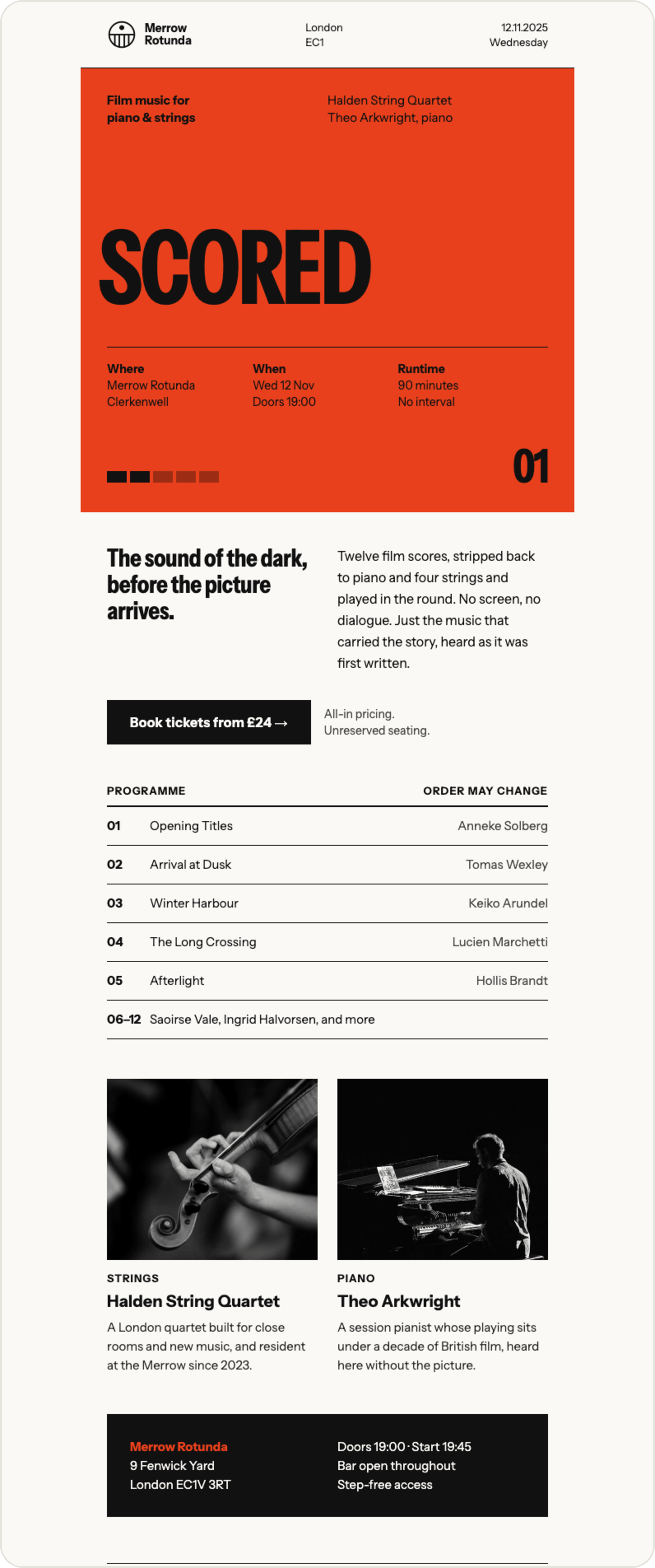 Britematter Email Design Example