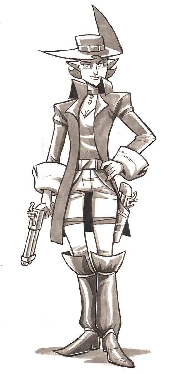 ElfGunslingerBW.jpg