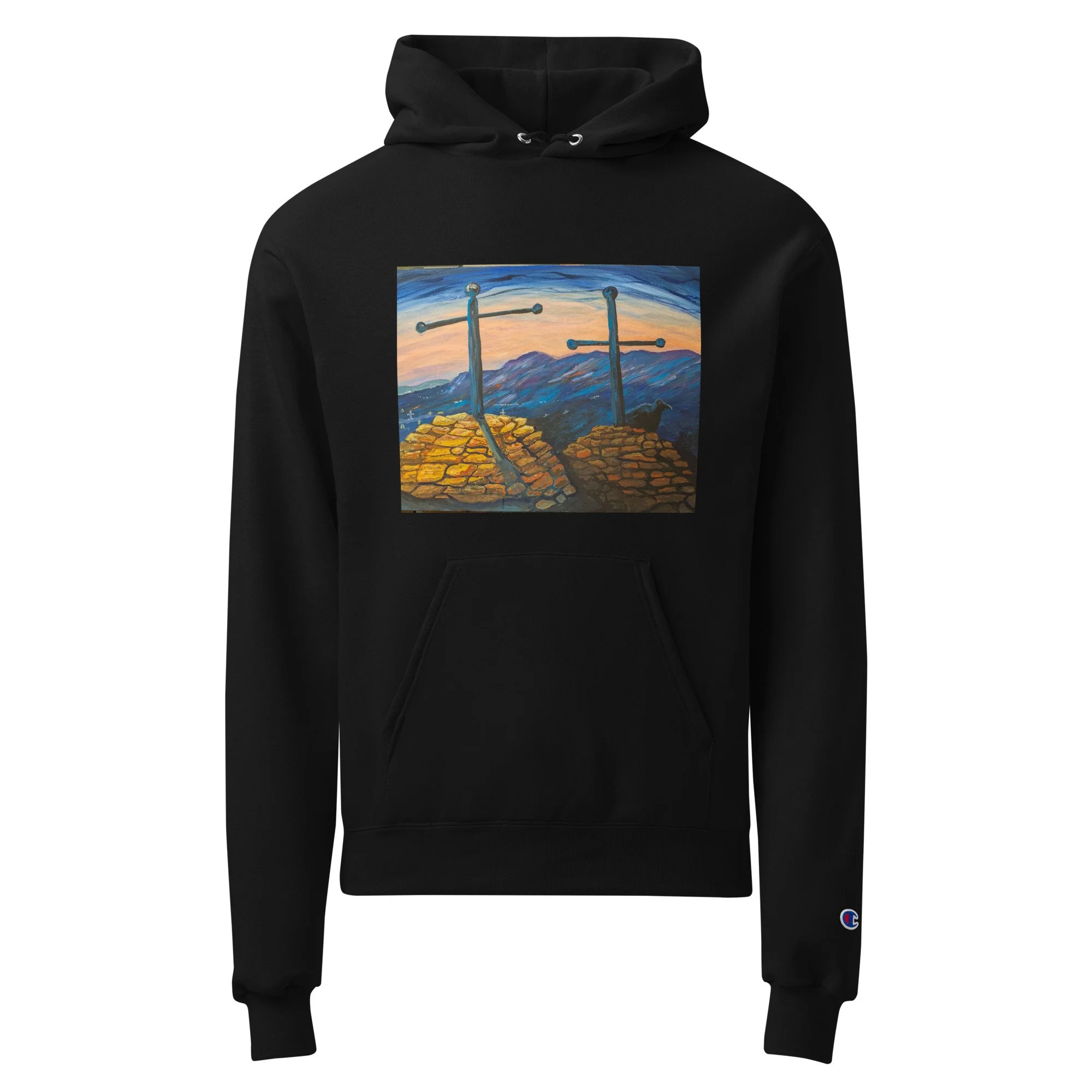 unisex-champion-powerblend-hoodie-black-front-6ab064a2e8fc1.jpg