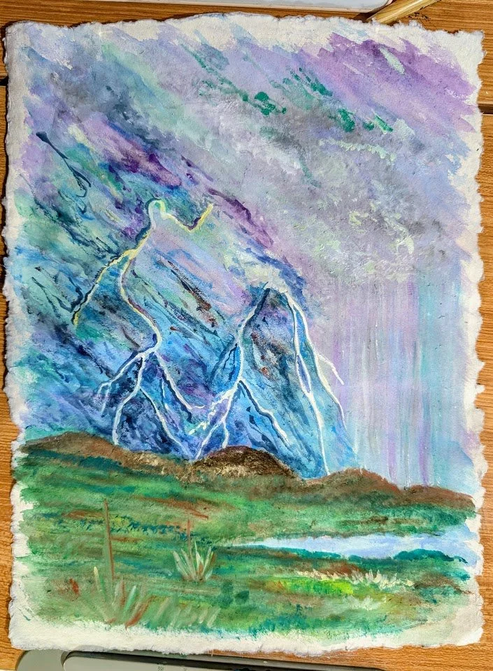 Electric Tempest Over Big Bend