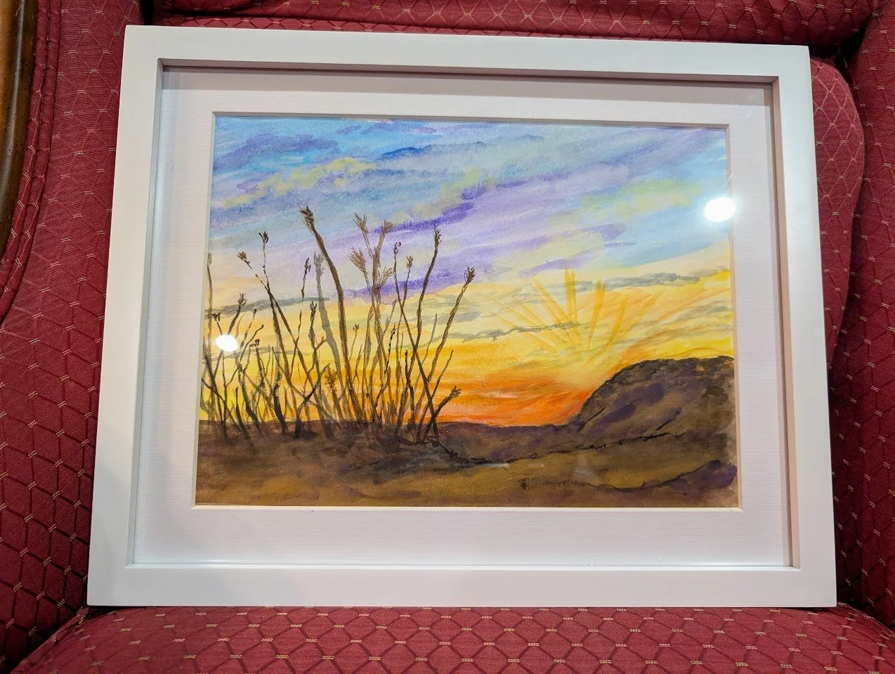 Silent Glow Beneath the Mesa