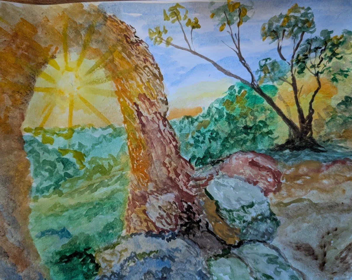 Light Through the Texas Canyons