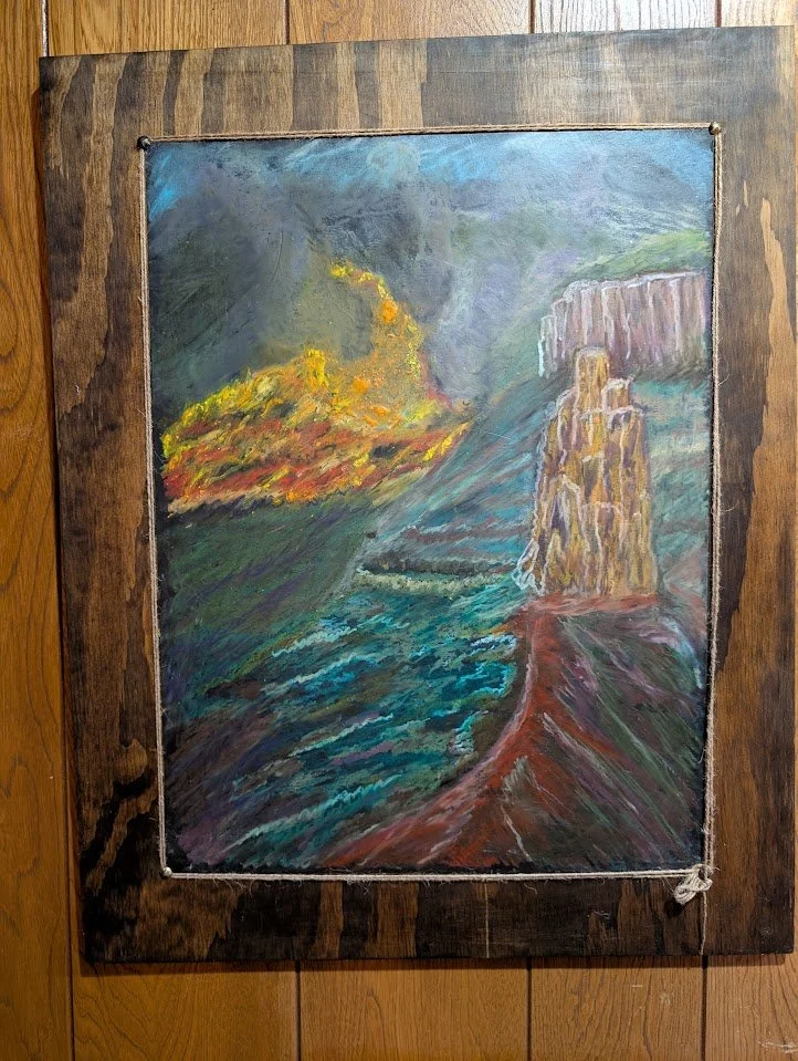 Inferno at Grand Canyon's Edge