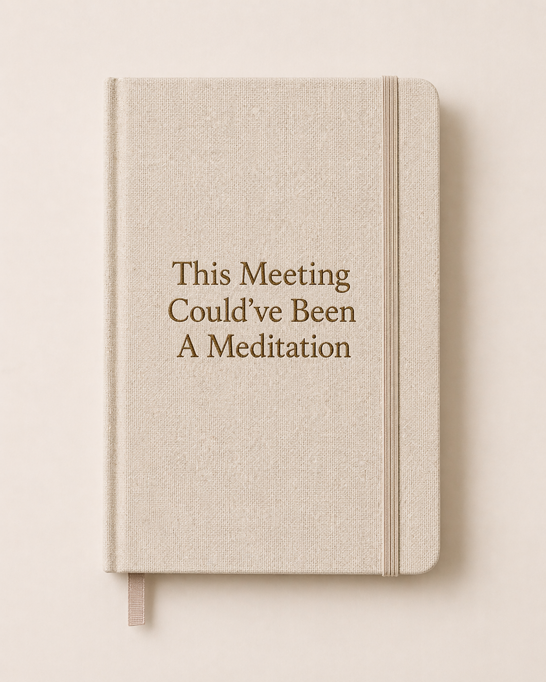 This Meeting Could've Been A Meditation Journal