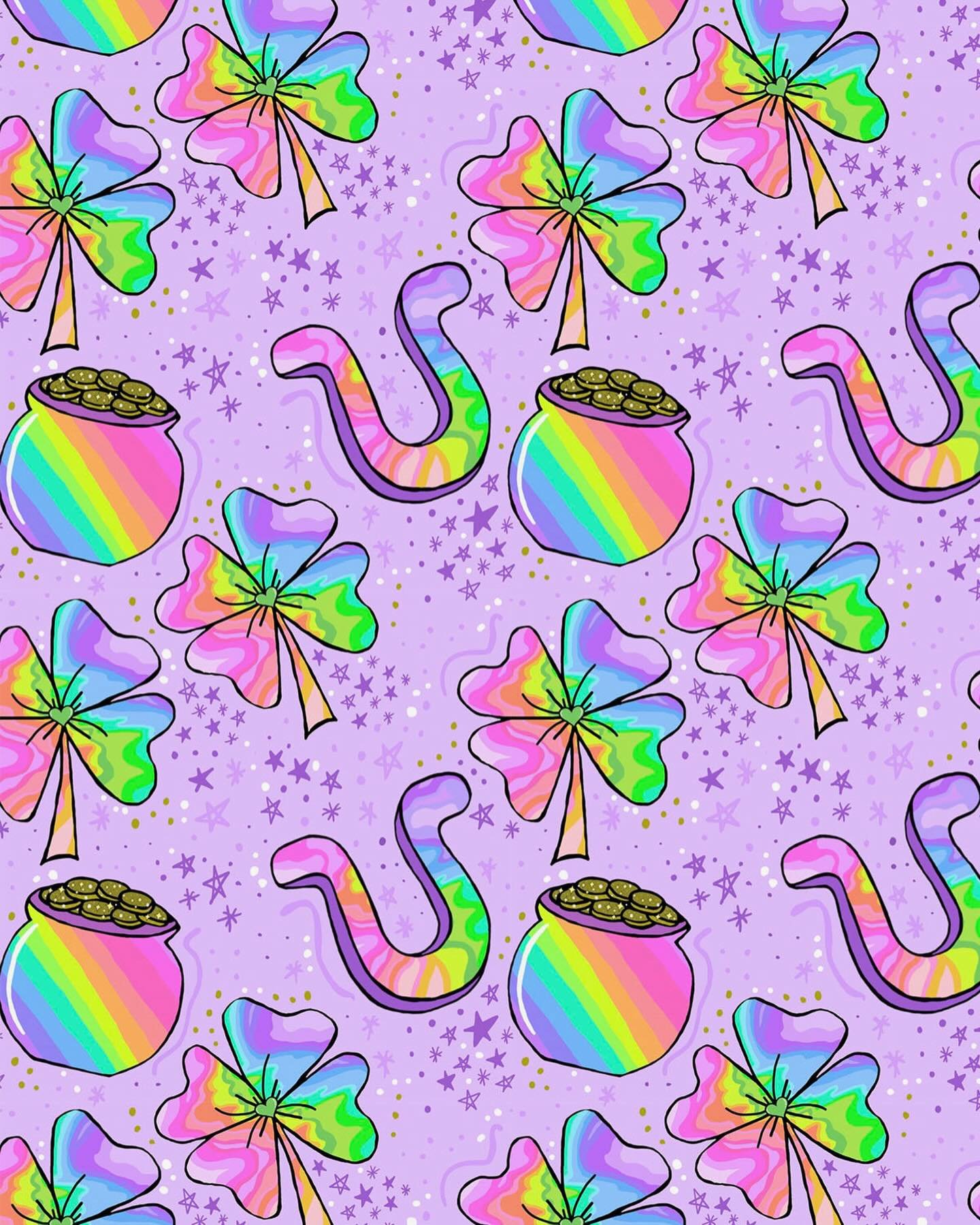 Lucky, loud, and living in full color 🍀🌈✨

#StPatricksDayStyle #RainbowMagic #KatieConleyArt #ColorStory #LuckyInColor