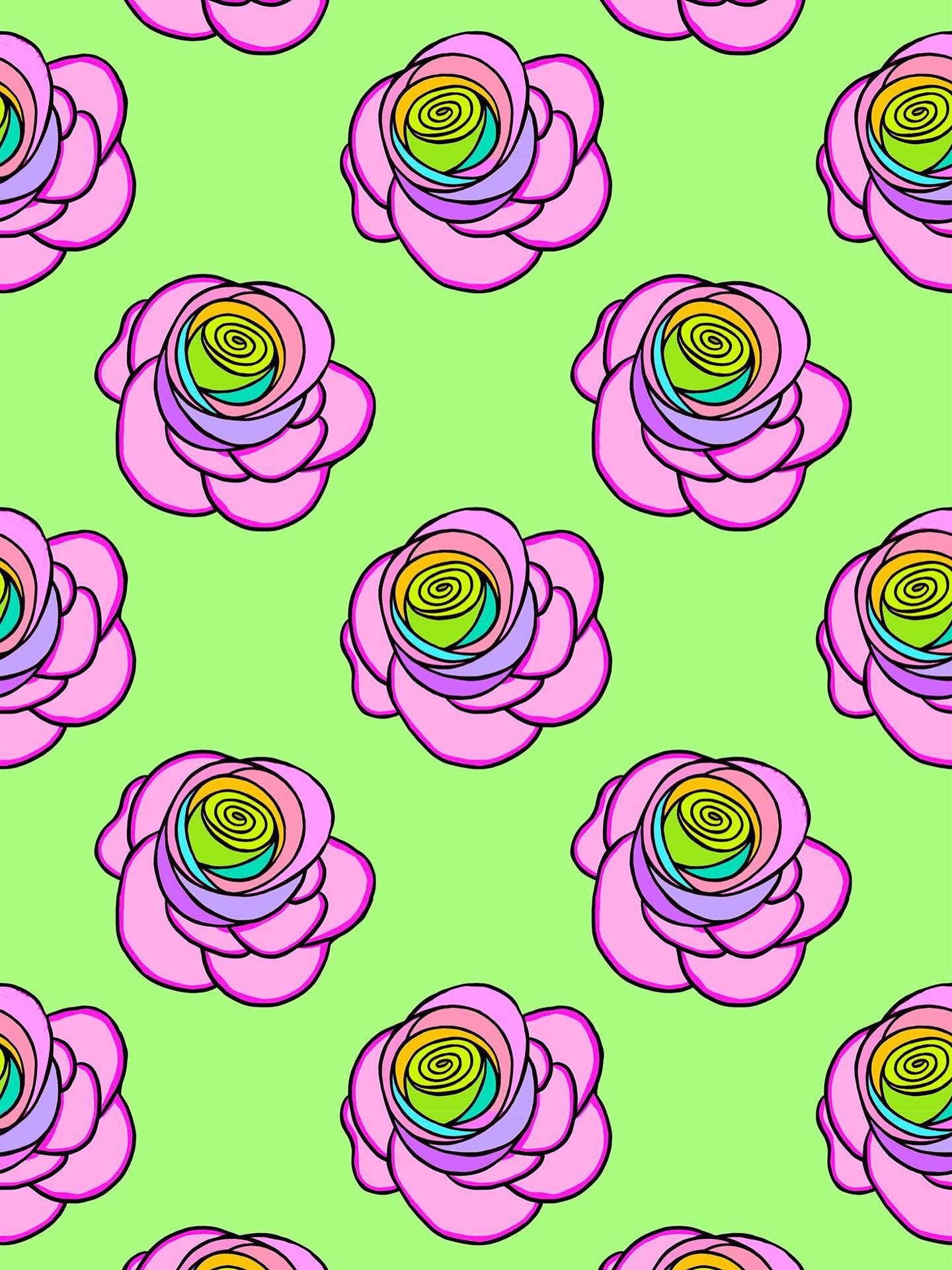 From sketch to kitchen 💗🌈💚 this print was made to brighten the everyday.

#katieconleyart #surfacepattern #textiledesign #kitchenstyle #colorfuldesign