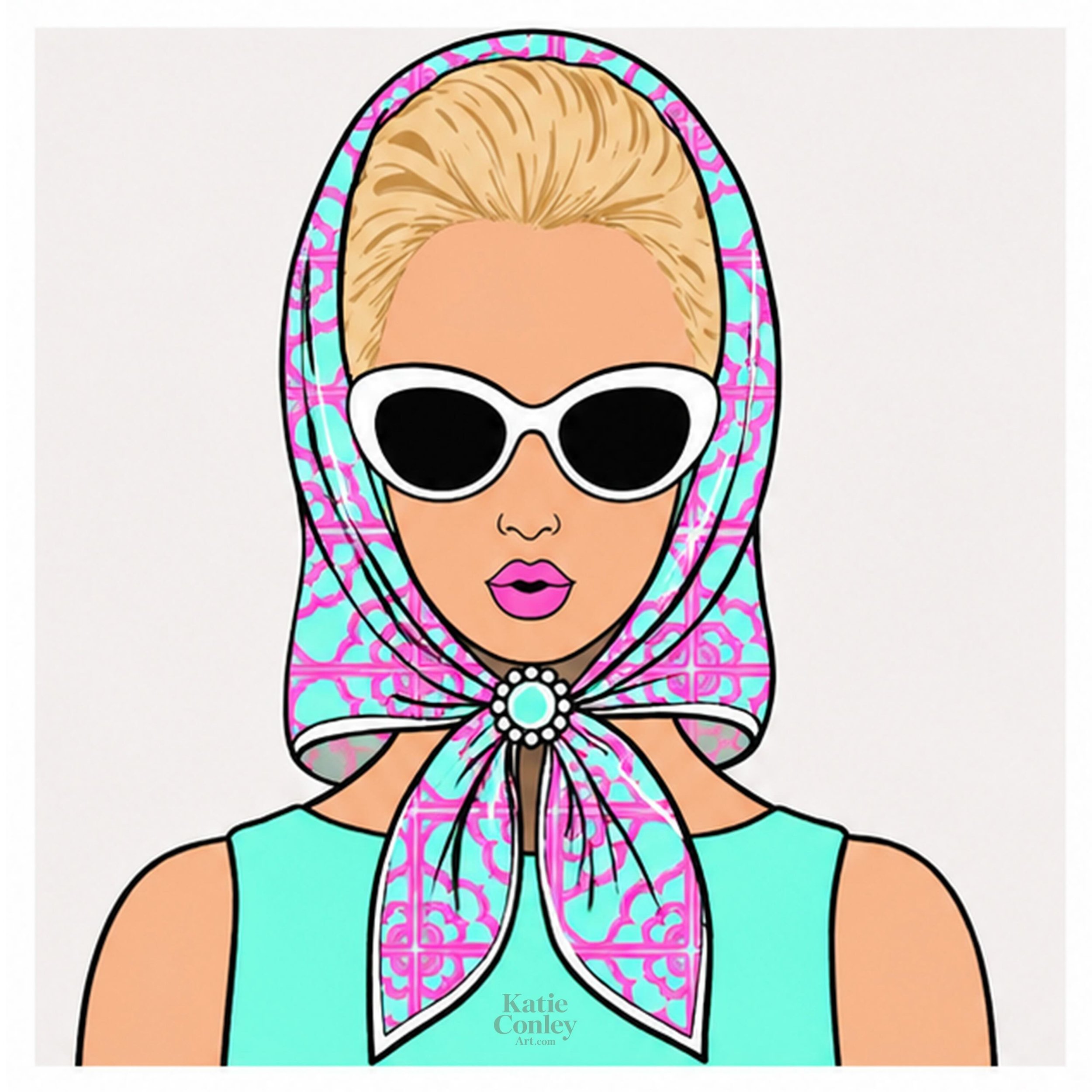 These girls came to me in a dream&hellip; ✨

Sophisticated. Sun-soaked. Whimsical. Effortlessly glamorous. 

I woke up imagining a collection of scarf-clad beauties inspired by vintage resort style, poolside afternoons, and a touch of Palm Beach nost
