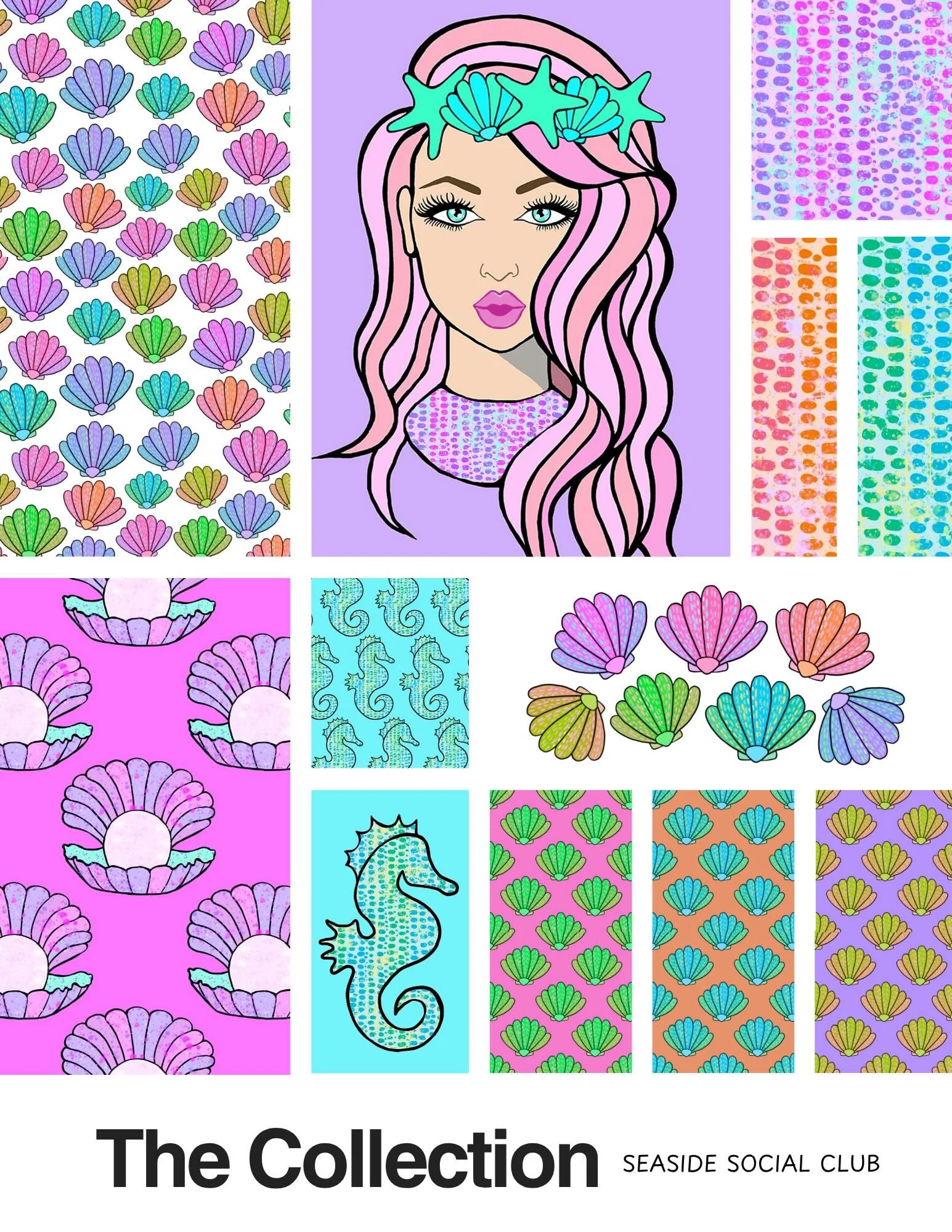 🌊✨ Introducing Seaside Social Club ✨🌊

I&rsquo;m so excited to share my newest surface design collection!

One of my favorite things about Seaside Social Club is that it represents years of my creative journey. Some of these illustrations are brand