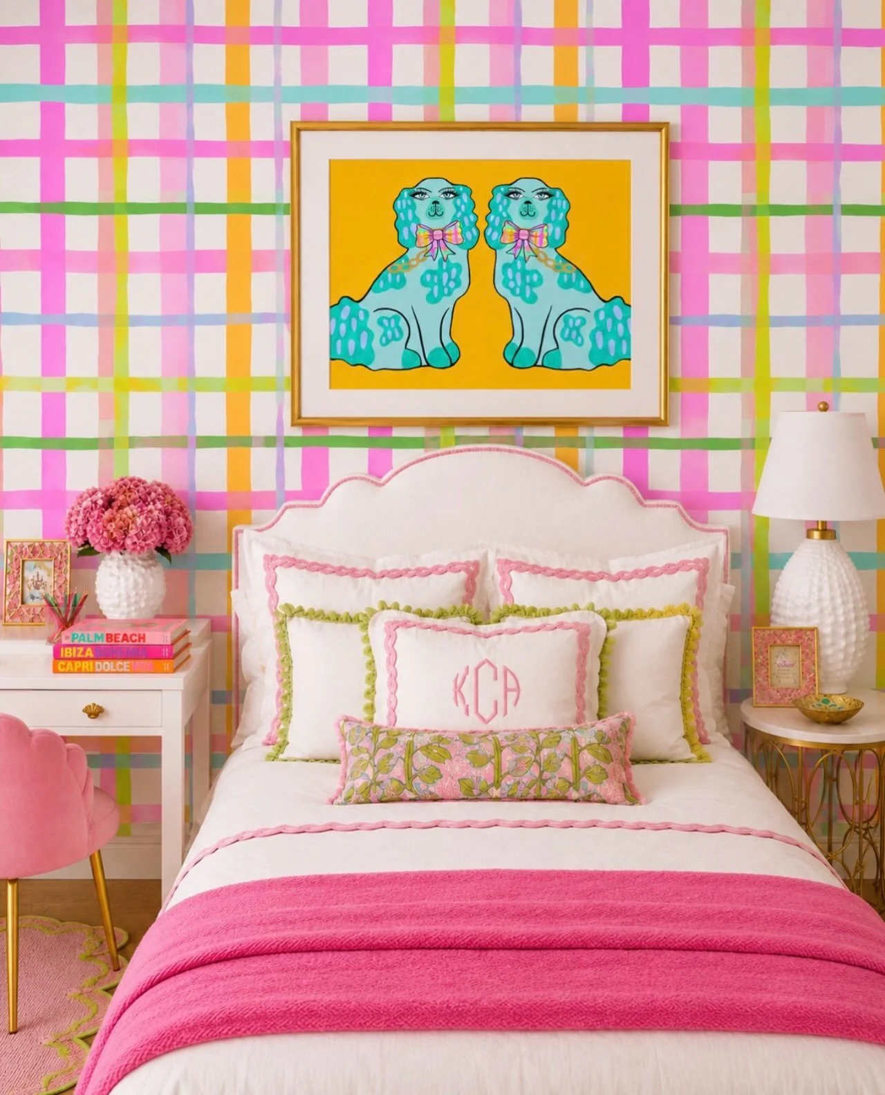 Colorful, collected, and a little bit fabulous✨ 

#KatieConleyArt #SurfacePatternDesign #MaximalistDecor #ColorfulInteriors #PatternPlay ArtLicensing ColorfulHome MaximalistStyle