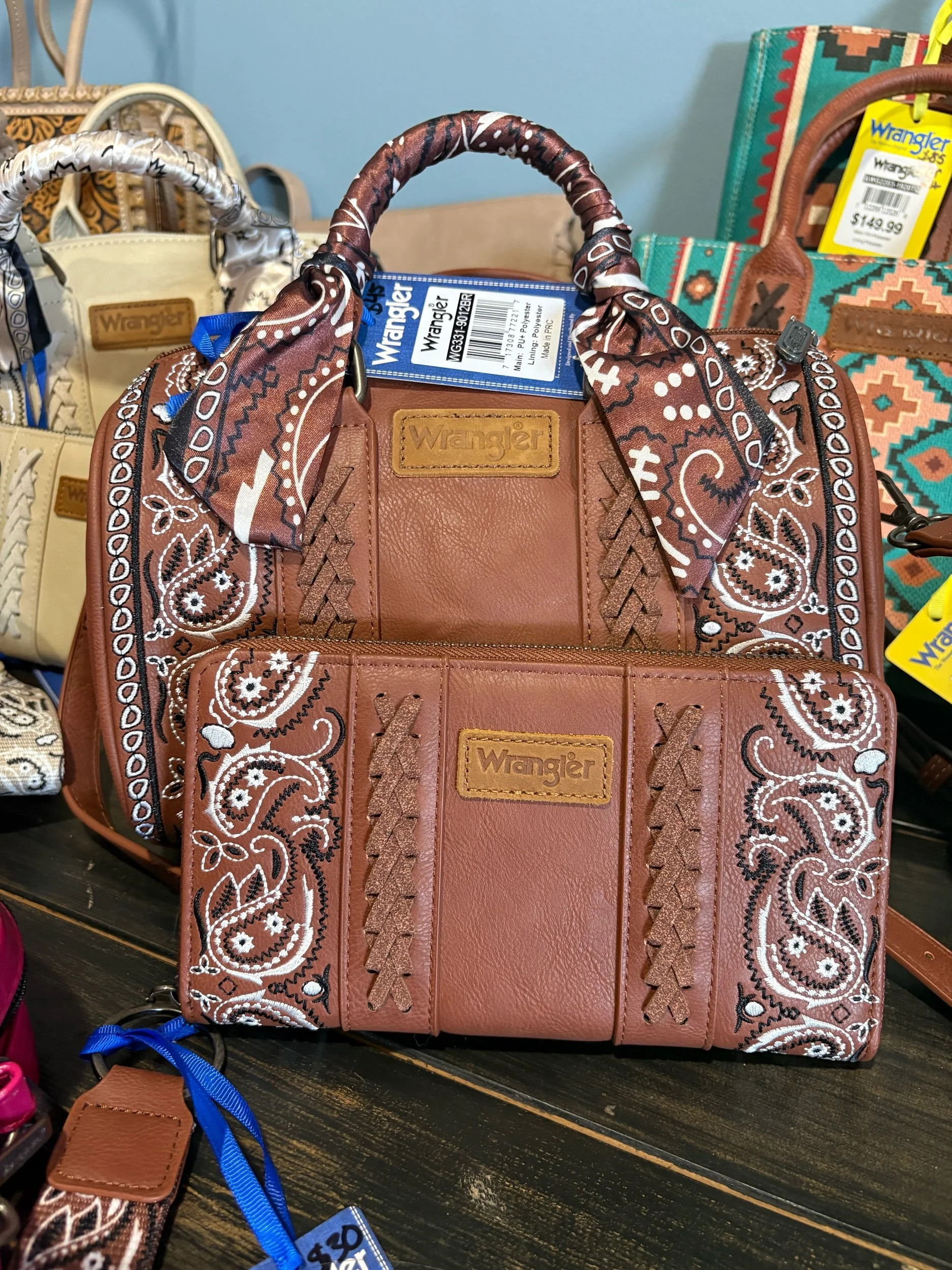 Wrangler paisley set