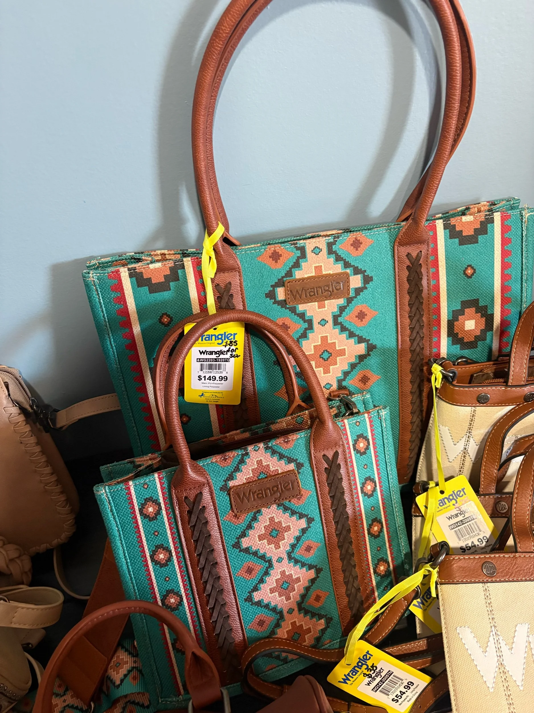 Large tote + regular tote