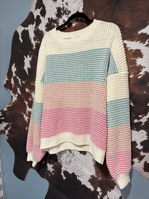 Tricolor Sweater