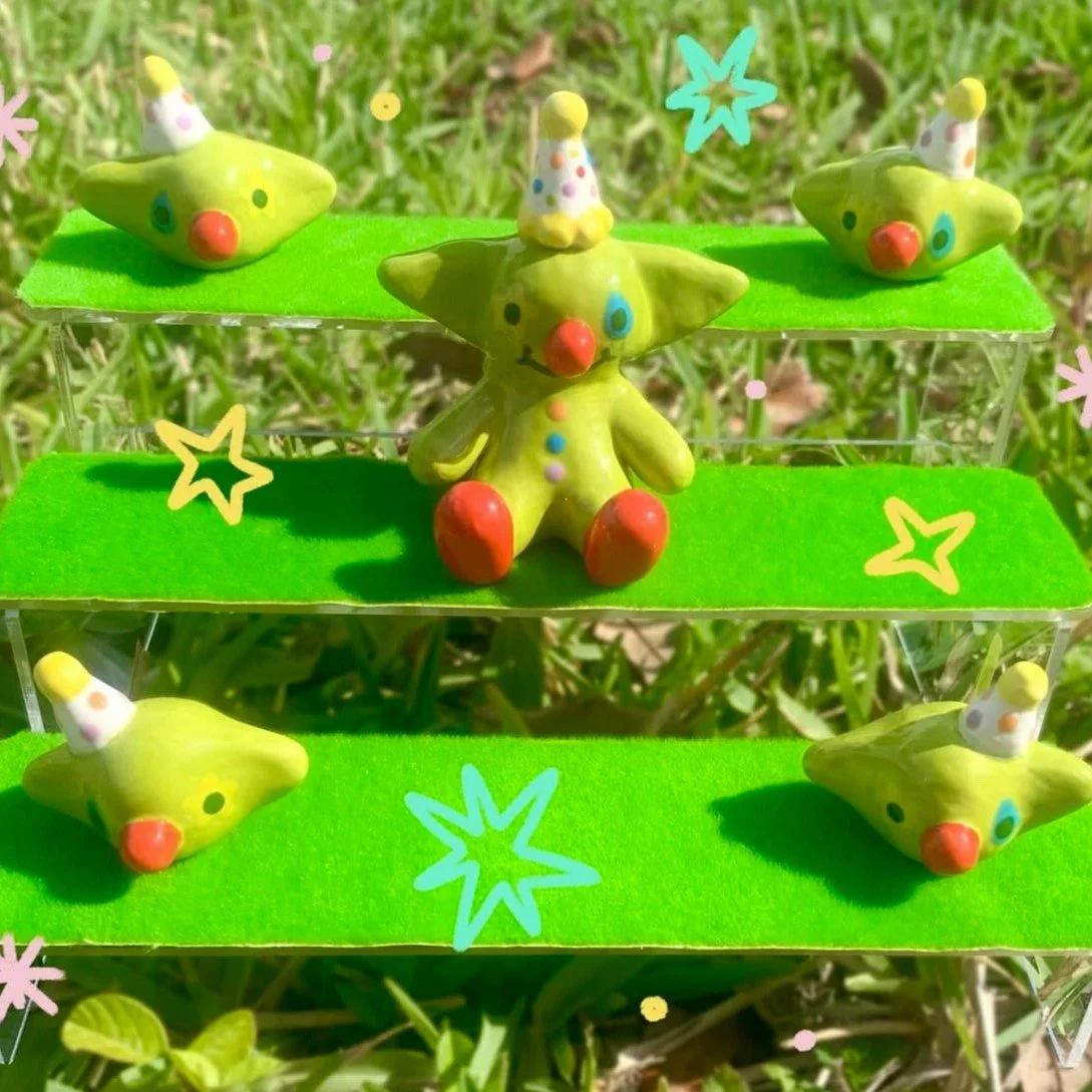 Cute little things? Umm&hellip; look NO FURTHER 👀✨ @miyamics has EXACTLY that at their booth!!! tiny, adorable, and impossible to resist 💚

Catch them THIS SATURDAY and prepare to leave with a new lil friend or the CUTEST art🪱🫶

 #orlandomarket #