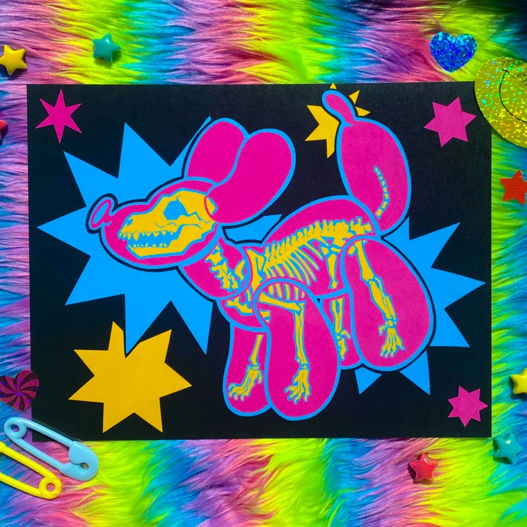 CLOWN GOB is around the corner and we can feel it in our FUNNY BONES!!🤡🦴

go get WEIRD AND WHIMSICAL with @mittenmeat and their art!! GOBLIN MARKET'S CLOWN-TRAVAGANZA is TOMORROW from 1-7PM at the OVIEDO MALL!!🎪💚

 #supportlocalartists #orlandoar